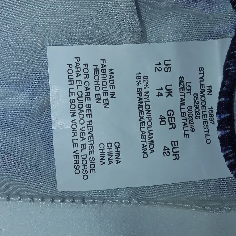 Swim Solutions Strappy One-Piece Swimsuit - Picture 9 of 14